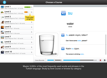 Screenshot 2 - Learn Turkish - WordPower 